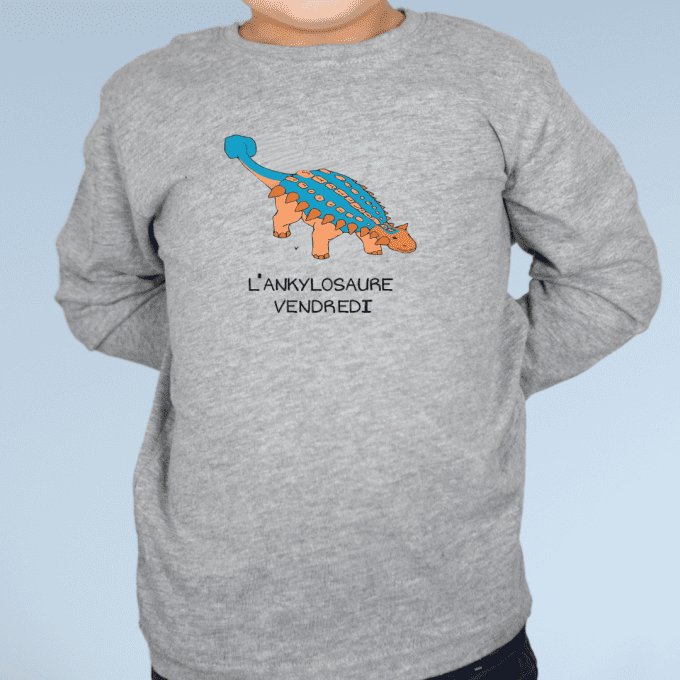 La semaine des dinosaures - lot de 7 t-shirts