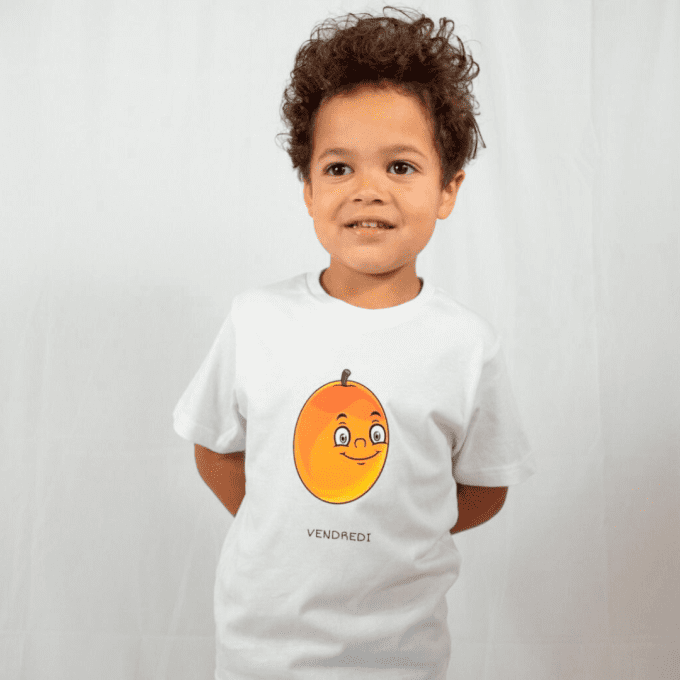 La semaine des fruits - Lot de 7 t-shirts