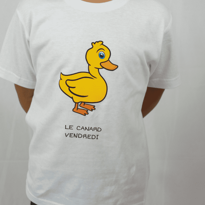 La semaine des animaux - lot de 7 t-shirts