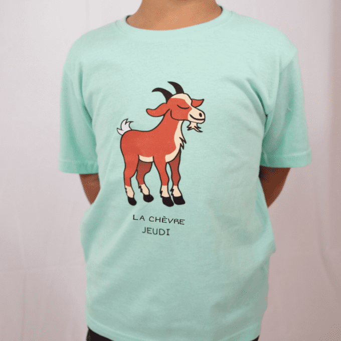 La semaine des animaux - lot de 7 t-shirts