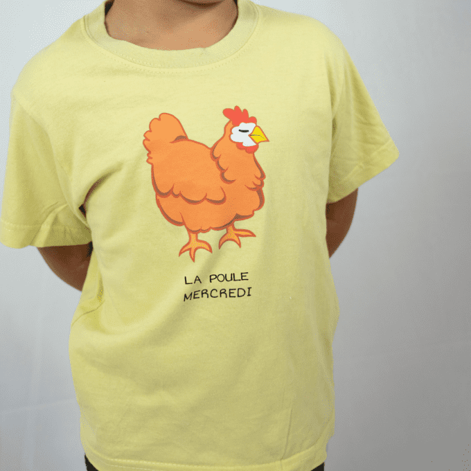 La semaine des animaux - lot de 7 t-shirts