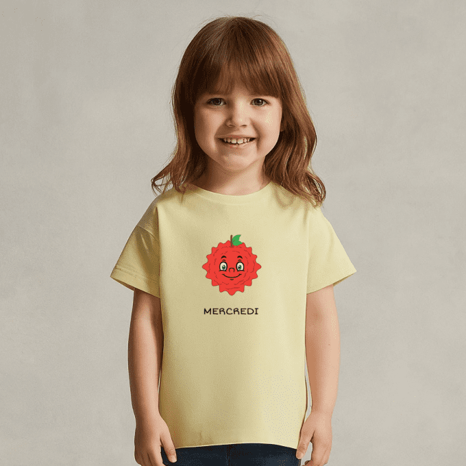 La semaine des fruits - Lot de 7 t-shirts